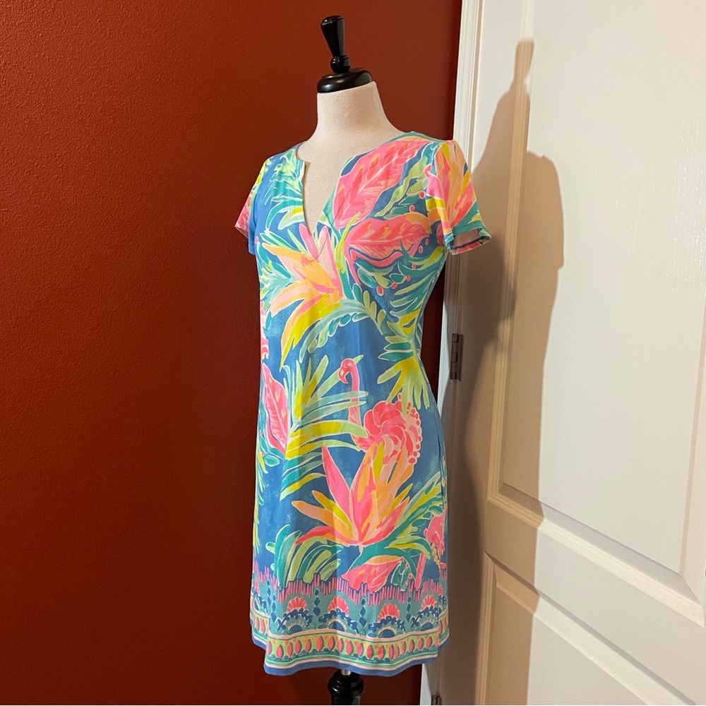 Lilly Pulitzer Women’s The Sophiletta‎ Bennet Camp Showstopper Print Beach Dress